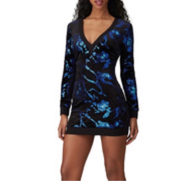 Cosmopolitan X Dress the Population SEQUIN Mini dress size Small NWT - Picture 2 of 4